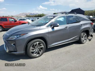 2019 Lexus RX with VIN JTJDGKCA7K2008274, listed as a Copart auction lot 70887954 with 61,256 mi miles and Salvage Title. Bid and sale history available at carsss.com. Image 1.