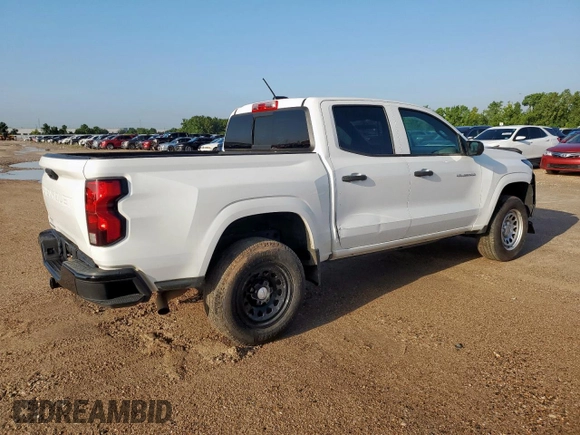 2023 Chevrolet Colorado 2WD Work Truck with VIN 1GCPSBEK5P1136711, listed as a Copart auction lot 65025115 with 29,219 mi miles and Salvage title. Bid and sale history available at DreamBid. Image 3.