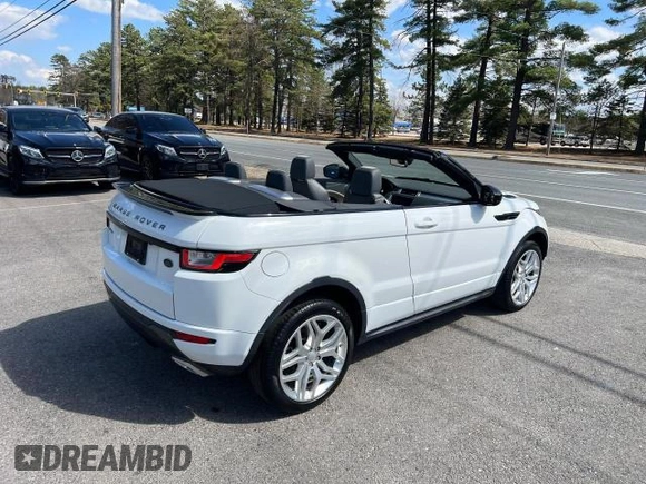2018 Land Rover Range Rover Evoque HSE Dynamic with VIN SALVD5RXXJH323300, listed as a Copart auction lot 58192425 with 63,719 mi miles and Salvage title. Bid and sale history available at DreamBid. Image 4.