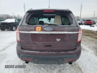 2011 Ford Explorer XLT with VIN 1FMHK7D83BGA41895, listed as a Copart auction lot 87130434 with Not Provided miles and Salvage Title. Bid and sale history available at carsss.com. Image 6.