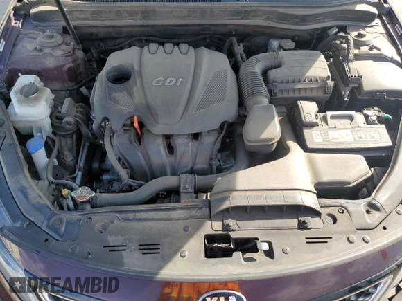 2015 Kia Optima EX with VIN 5XXGN4A79FG409057, listed as a Copart auction lot 62094465 with 123,346 mi miles and Salvage title. Bid and sale history available at DreamBid. Image 11.