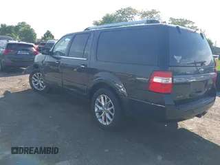 2015 Ford Expedition Max Limited with VIN 1FMJK2AT1FEF45991, listed as a IAAI auction lot 42240606 with 146,314 mi miles and . Bid and sale history available at DreamBid. Image 3.