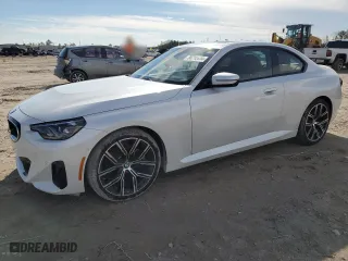 2024 BMW 2 Series 230i with VIN 3MW23CM04R8E24129, listed as a Copart auction lot 86218454 with 4,087 mi miles and Non Repairable. Bid and sale history available at carsss.com. Image 1.
