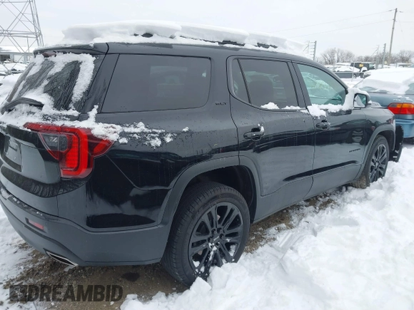 2022 GMC Acadia SLT with VIN 1GKKNMLS0NZ123738, listed as a IAAI auction lot 41256277 with 24,437 mi miles. Bid and sale history available at carsss.com. Image 4.