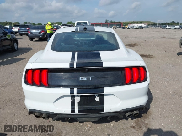 2023 Ford Mustang GT with VIN 1FA6P8CF3P5302065, listed as a IAAI auction lot 41760793 with 20,453 mi miles and . Bid and sale history available at carsss.com. Image 16.