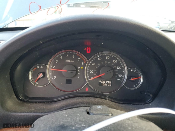 2008 Subaru Outback (Natl) Ltd with VIN 4S4BP62C587364055, listed as a Copart auction lot 81358824 with 108,500 mi miles and Salvage Title. Bid and sale history available at carsss.com. Image 9.
