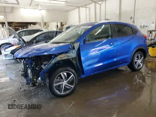 2022 Honda HR-V EX-L with VIN 3CZRU5H71NM723400, listed as a Copart auction lot 63323065 with 27,193 mi miles and Salvage title. Bid and sale history available at DreamBid. Image 1.