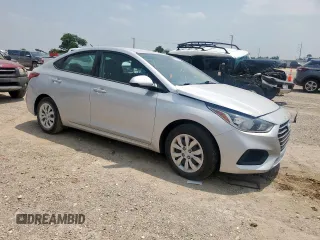 2022 Hyundai Accent SE with VIN 3KPC24A63NE157747, listed as a Copart auction lot 57360145 with 41,353 mi miles and Salvage title. Bid and sale history available at DreamBid. Image 4.