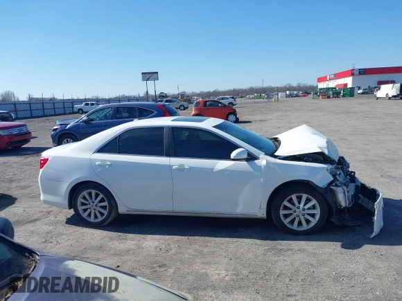 2012 Toyota Camry SE with VIN 4T1BK1FK1CU509931, listed as a IAAI auction lot 41474984 with 86,707 mi miles. Bid and sale history available at carsss.com. Image 12.