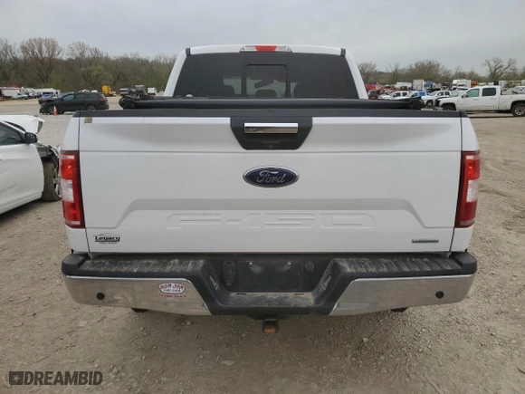 2018 Ford F-150 XL with VIN 1FTEW1EP3JKF63078, listed as a Copart auction lot 51675775 with 171,857 mi miles and Clean Title. Bid and sale history available at carsss.com. Image 6.