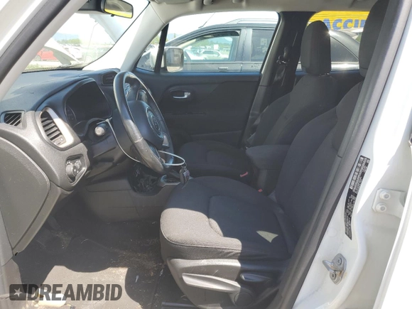 2017 Jeep Renegade Altitude with VIN ZACCJABB5HPE42535, listed as a Copart auction lot 55996775 with 66,379 mi miles and Salvage title. Bid and sale history available at DreamBid. Image 7.