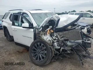 2022 Chevrolet Traverse RS with VIN 1GNEVJKW7NJ182884, listed as a Copart auction lot 65578644 with Not Provided miles and Salvage Title. Bid and sale history available at carsss.com. Image 4.