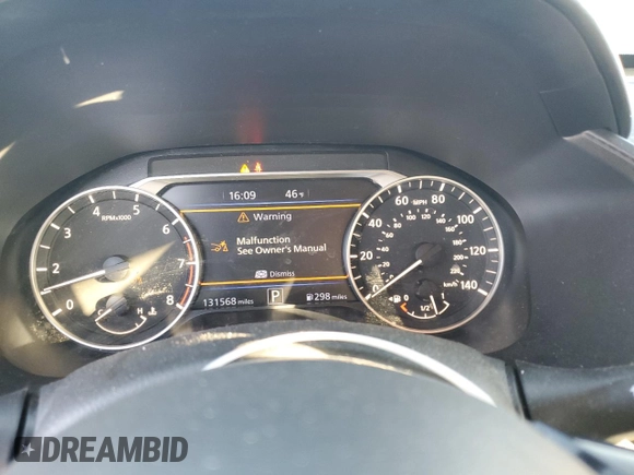 2020 Nissan Altima 2.5 SR with VIN 1N4BL4CV8LC152776, listed as a Copart auction lot 47453185 with 131,568 mi miles and Salvage Title. Bid and sale history available at carsss.com. Image 9.