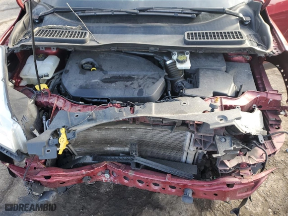 2015 Ford Escape Titanium with VIN 1FMCU9JX0FUA21574, listed as a Copart auction lot 46820015 with 172,973 mi miles and Salvage Title. Bid and sale history available at carsss.com. Image 12.