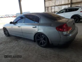 2004 Infiniti G35 w/Leather with VIN JNKCV51E24M110891, listed as a Copart auction lot 50265975 with 244,830 mi miles and Salvage Title. Bid and sale history available at DreamBid. Image 2.