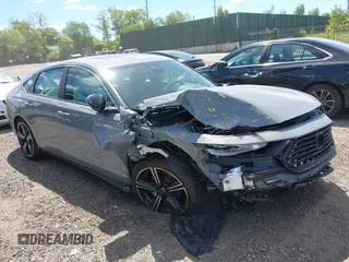 2024 Honda Accord Sport with VIN 1HGCY2F53RA048041, listed as a IAAI auction lot 42296380 with 10,276 mi miles and . Bid and sale history available at DreamBid. Image 1.