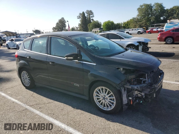 2016 Ford C-Max Energi SEL with VIN 1FADP5CU3GL119801, listed as a Copart auction lot 53696044 with 67,260 mi miles and Salvage Title. Bid and sale history available at carsss.com. Image 4.