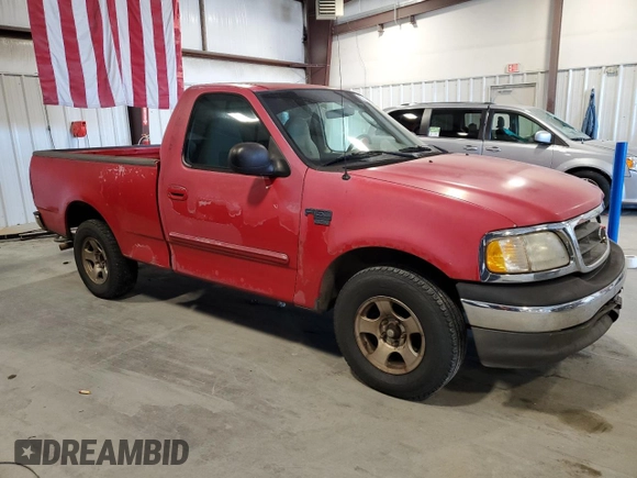 2003 Ford F-150 XL with VIN 1FTRF17W03NB26338, listed as a Copart auction lot 82484904 with 163,992 mi miles and Salvage Title. Bid and sale history available at DreamBid. Image 4.