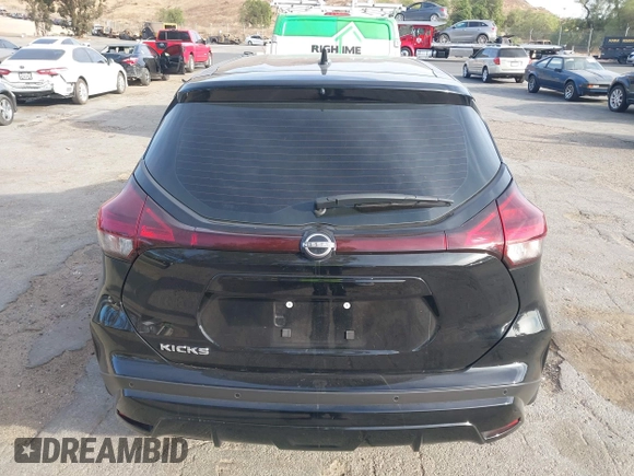 2024 Nissan Kicks S with VIN 3N1CP5BV5RL496320, listed as a IAAI auction lot 41402125 with 4,775 mi miles. Bid and sale history available at carsss.com. Image 16.
