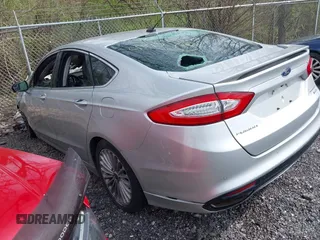 2016 Ford Fusion Titanium with VIN 3FA6P0K95GR400718, listed as a IAAI auction lot 41957913 with 133,037 mi miles. Bid and sale history available at carsss.com. Image 3.