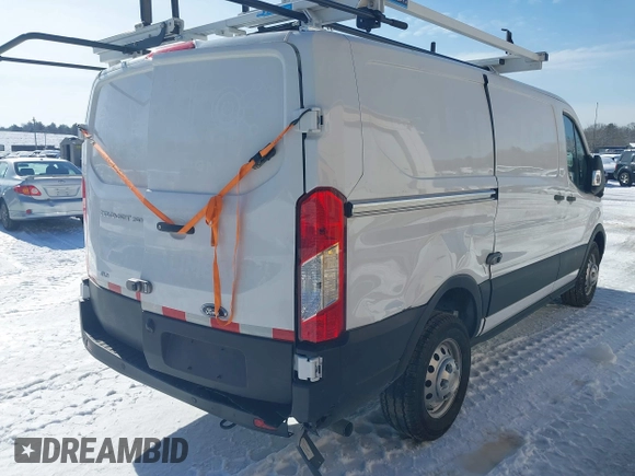 2024 Ford Transit Cargo with VIN 1FTBR2Y83RKA54611, listed as a IAAI auction lot 41349327 with 4,371 mi miles and . Bid and sale history available at DreamBid. Image 6.