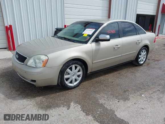 2005 Ford Five Hundred Limited с VIN 1FAHP251X5G191149, выставлен на аукционе IAAI как лот 42276681 с пробегом 138 585 миль миль и . История ставок и продаж доступна на DreamBid. Изображение 2.