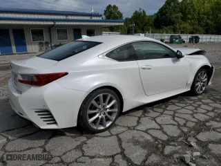 2015 Lexus RC 350 with VIN JTHSE5BC5F5002724, listed as a Copart auction lot 72192684 with 97,424 mi miles and Salvage Title. Bid and sale history available at carsss.com. Image 3.