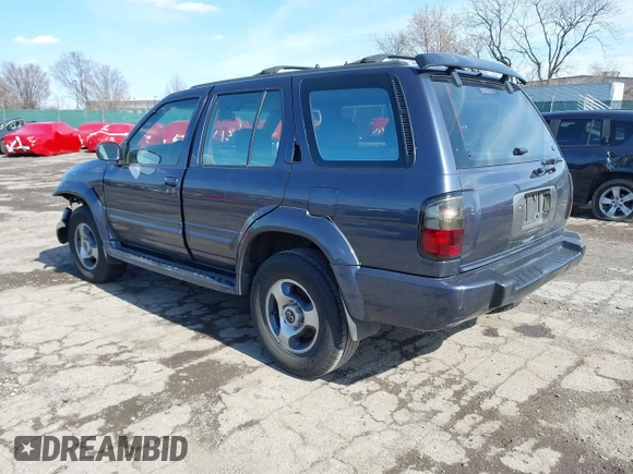 1998 Infiniti QX4 with VIN JNRAR05Y0WW027570, listed as a IAAI auction lot 41882870 with 147,639 mi miles and . Bid and sale history available at DreamBid. Image 3.