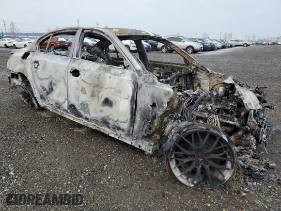 2007 BMW 5 Series 550i with VIN WBANB53507CP07254, listed as a Copart auction lot 79302034 with Not Provided miles and Non Repairable. Bid and sale history available at DreamBid. Image 4.