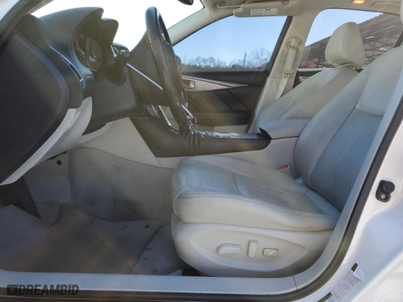 2014 Infiniti Q50 Premium with VIN JN1BV7AR5EM705542, listed as a Copart auction lot 46433935 with NaN miles and Salvage Title. Bid and sale history available at carsss.com. Image 7.