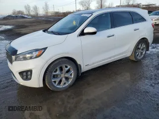 2018 Kia Sorento SX with VIN 5XYPKDA58JG353964, listed as a Copart auction lot 49815195 with 174,753 mi miles and Salvage Title. Bid and sale history available at carsss.com. Image 1.