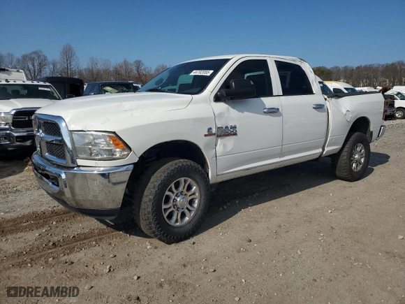2014 Ram 2500 Tradesman with VIN 3C6UR5CL5EG219024, listed as a Copart auction lot 44702055 with 0 mi miles and Salvage Title. Bid and sale history available at carsss.com. Image 1.