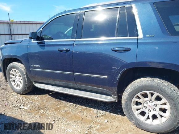2017 GMC Yukon SLT with VIN 1GKS2BKC4HR197532, listed as a IAAI auction lot 41660783 with 143,721 mi miles and . Bid and sale history available at DreamBid. Image 14.
