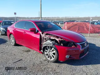 2015 Lexus GS 350 with VIN JTHCE1BL4FA004310, listed as a IAAI auction lot 41597126 with 65,886 mi miles. Bid and sale history available at carsss.com. Image 1.
