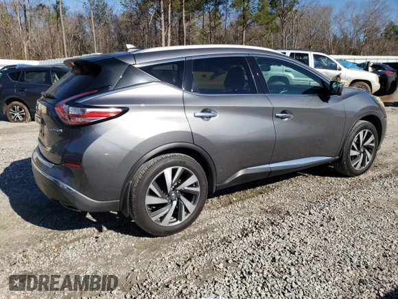 2018 Nissan Murano SV with VIN 5N1AZ2MG3JN174299, listed as a Copart auction lot 48531605 with 114,628 mi miles and Salvage Title. Bid and sale history available at carsss.com. Image 3.