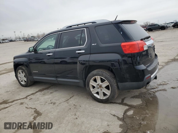 2010 GMC Terrain SLT-2 with VIN 2CTFLHEY5A6253620, listed as a Copart auction lot 45490945 with 179,159 mi miles and Salvage Title. Bid and sale history available at carsss.com. Image 2.