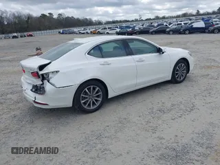 2018 Acura TLX w/Technology Pkg with VIN 19UUB1F5XJA000797, listed as a IAAI auction lot 41454559 with 47,005 mi miles. Bid and sale history available at carsss.com. Image 4.