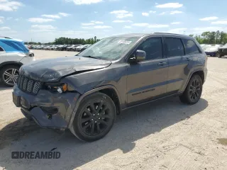 2021 Jeep Grand Cherokee Laredo E with VIN 1C4RJEAG5MC543796, listed as a Copart auction lot 53106015 with 69,193 mi miles and Salvage title. Bid and sale history available at DreamBid. Image 1.
