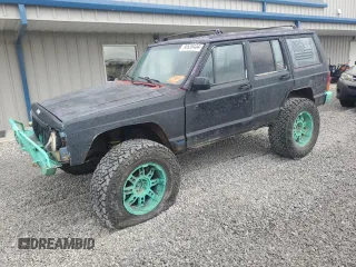 1993 Jeep Cherokee Sport with VIN 1J4FJ68S6PL506709, listed as a Copart auction lot 86638434 with 253,923 mi miles and Salvage Title. Bid and sale history available at carsss.com. Image 1.
