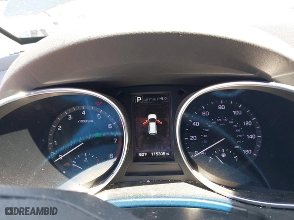 2017 Hyundai Santa Fe Limited Ultimate with VIN KM8SRDHF4HU196538, listed as a IAAI auction lot 41957724 with 115,305 mi miles. Bid and sale history available at carsss.com. Image 7.