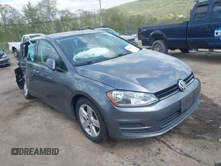2015 Volkswagen Golf SEL z VIN 3VWRA7AU3FM072344, wystawiony jako IAAI lot #42163415 z przebiegiem 116 781 mil mil oraz . Historia ofert i sprzedaży dostępna na DreamBid. Obrazek 1.