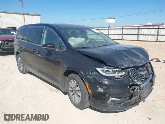 2023 Chrysler Pacifica Hybrid Touring L with VIN 2C4RC1L75PR611901, listed as a IAAI auction lot 41510935 with 44,156 mi miles and . Bid and sale history available at DreamBid. Image 1.