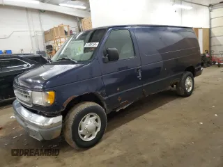 2001 Ford Econoline Cargo with VIN 1FTNE24291HA64510, listed as a Copart auction lot 81896164 with 197,159 mi miles and Clean Title. Bid and sale history available at carsss.com. Image 1.