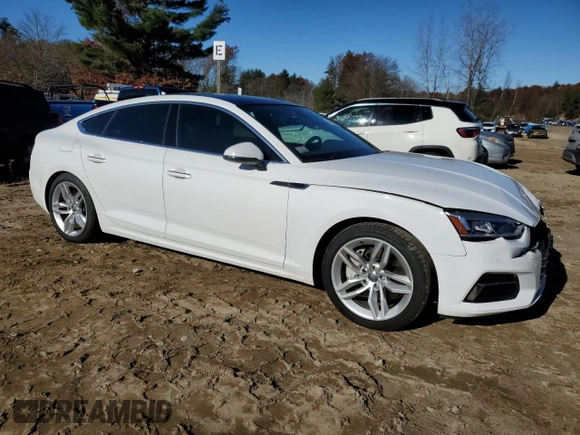 2019 Audi A5 Sportback Premium Plus with VIN WAUBNCF5XKA011032, listed as a Copart auction lot 76674003 with 49,646 mi miles. Bid and sale history available at carsss.com. Image 4.