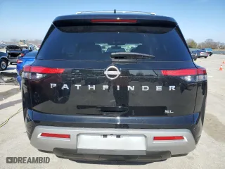 2024 Nissan Pathfinder SL with VIN 5N1DR3CA1RC316303, listed as a Copart auction lot 44618465 with 321 mi miles and Salvage Title. Bid and sale history available at carsss.com. Image 6.