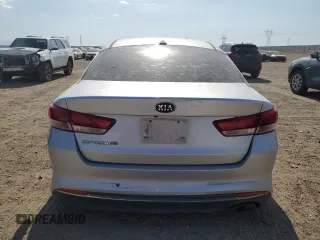 2017 Kia Optima LX with VIN 5XXGT4L35HG122821, listed as a Copart auction lot 59802025 with 163,232 mi miles and Salvage title. Bid and sale history available at DreamBid. Image 6.