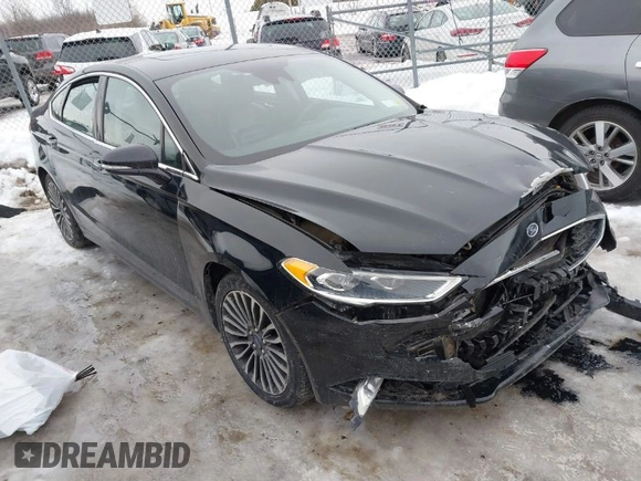 2017 Ford Fusion SE with VIN 3FA6P0H93HR136181, listed as a IAAI auction lot 41643411 with 58,545 mi miles. Bid and sale history available at carsss.com. Image 1.