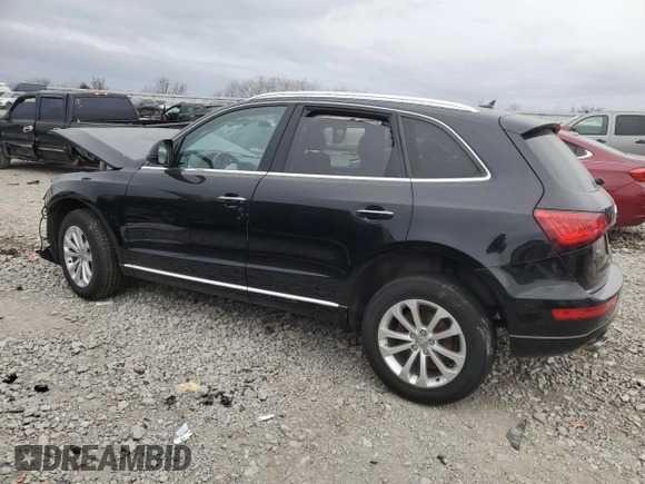 2016 Audi Q5 Premium with VIN WA1C2AFP7GA083006, listed as a Copart auction lot 43183285 with 0 mi miles and Salvage Title. Bid and sale history available at carsss.com. Image 2.