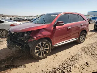 2014 Kia Sorento SX with VIN 5XYKW4A78EG518725, listed as a Copart auction lot 46819425 with 0 mi miles and Salvage Title. Bid and sale history available at carsss.com. Image 1.