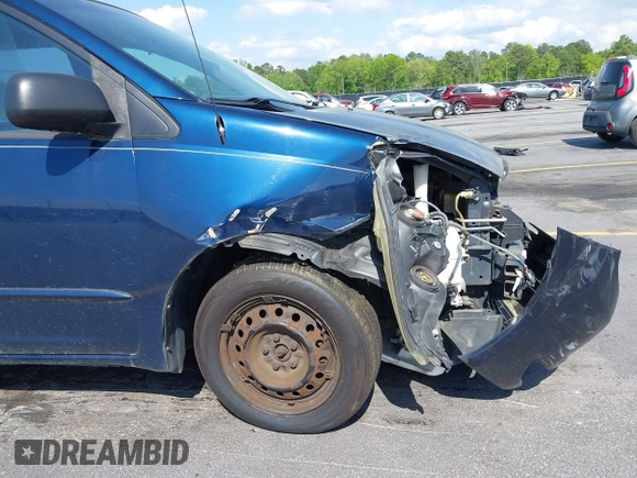 2005 Toyota Sienna CE with VIN 5TDZA23C65S290321, listed as a IAAI auction lot 42006996 with 161,256 mi miles. Bid and sale history available at carsss.com. Image 11.